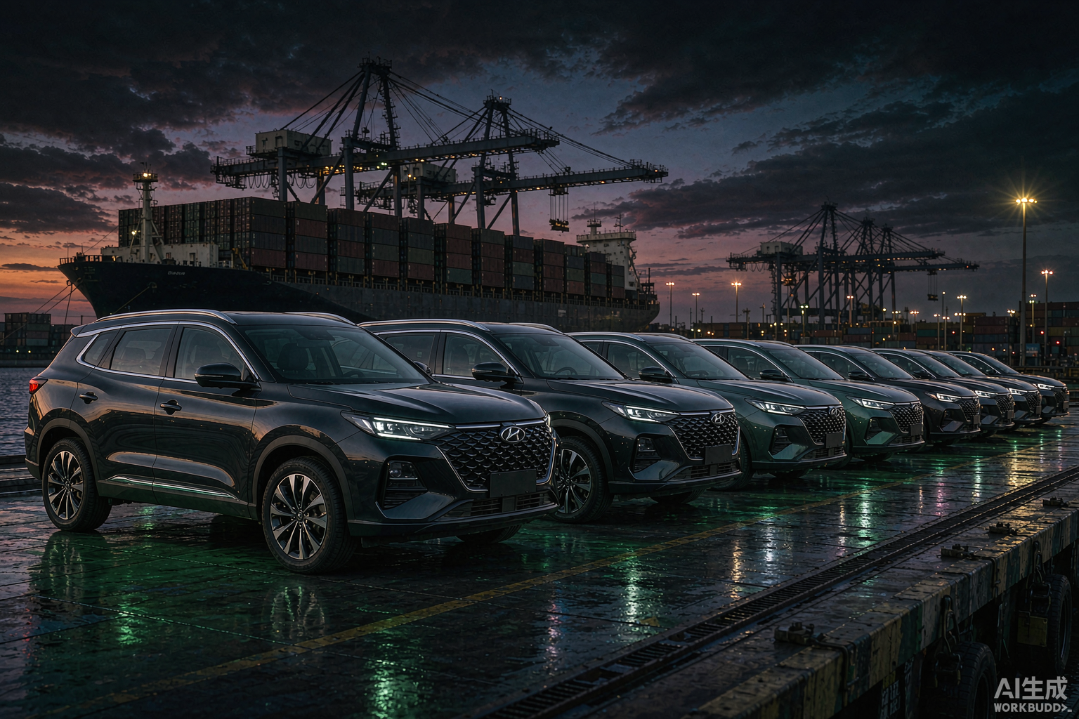 Chinese brand vehicle export